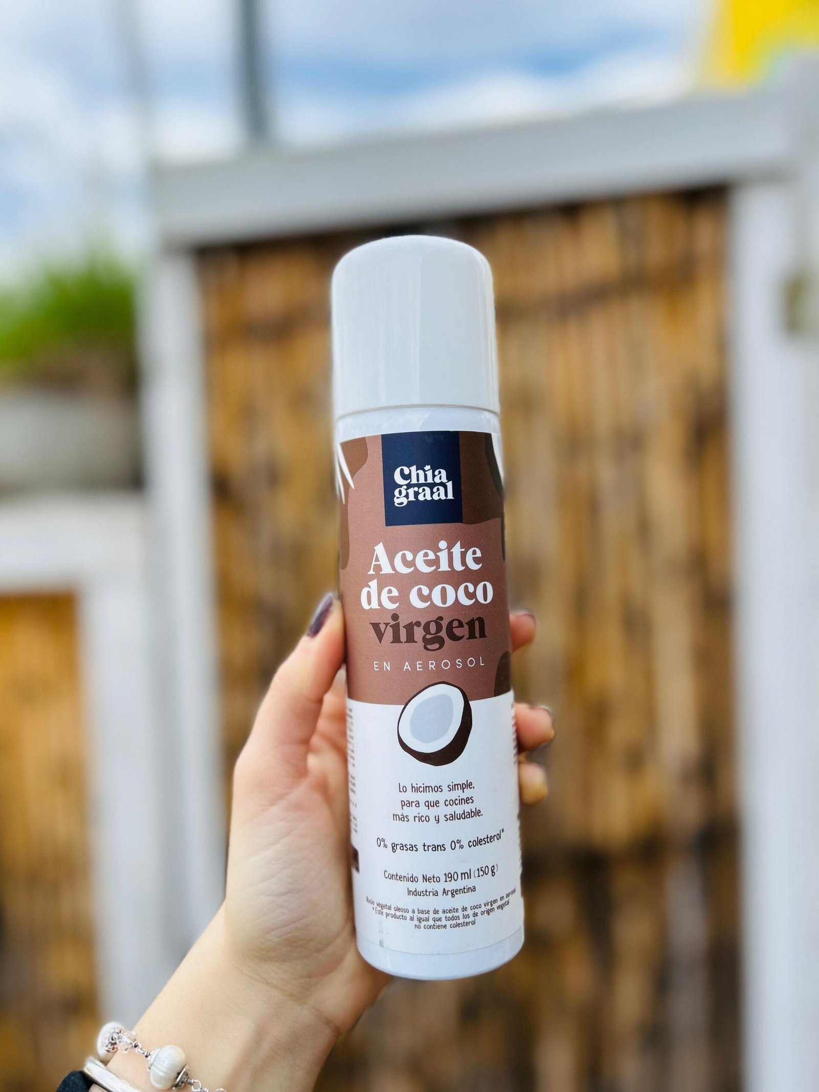 ACEITE DE COCO CHIA GRAAL EN AEROSOL VIRGEN