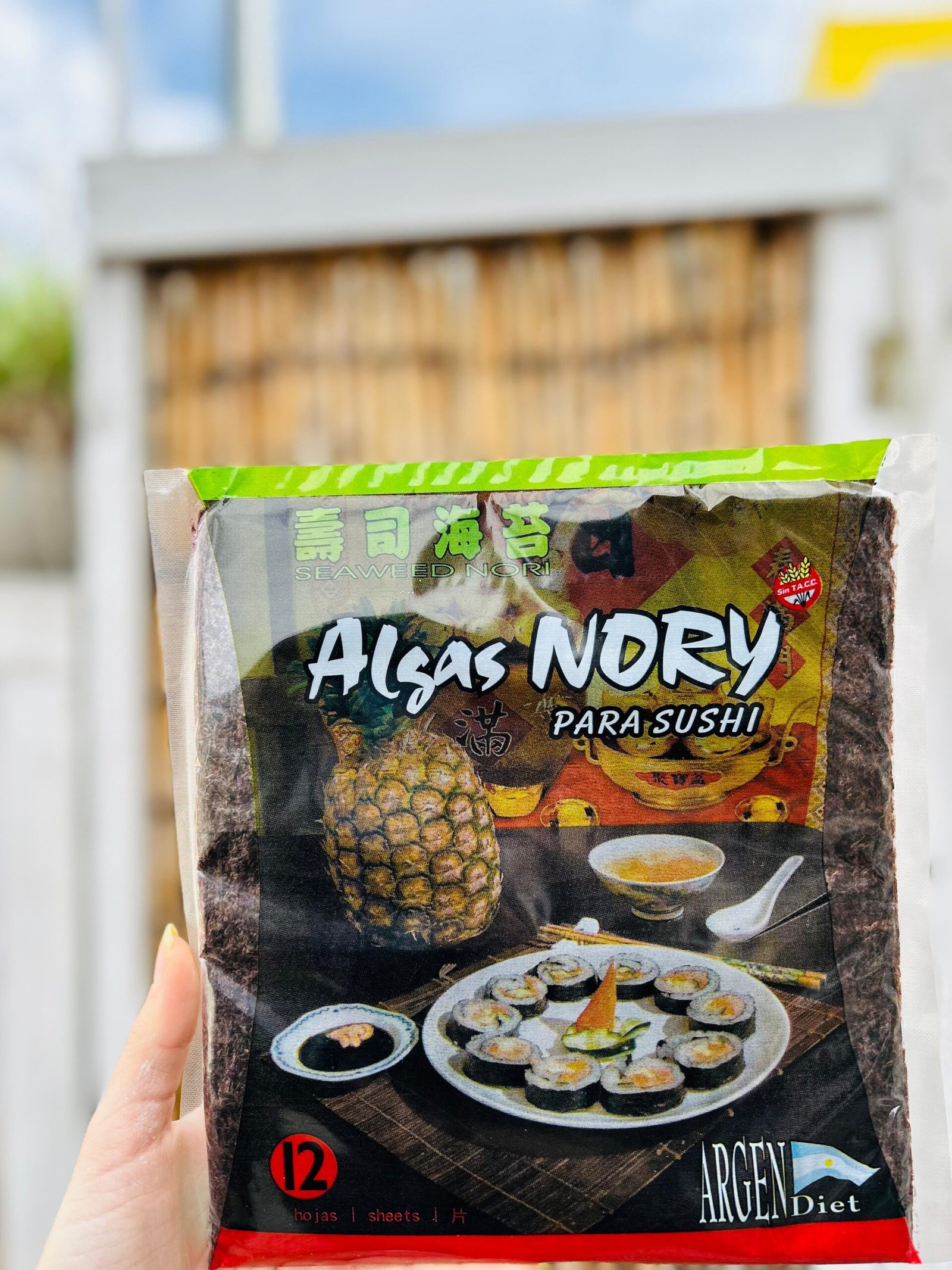 ALGAS MARINAS ARGENDIET NORY PARA SUSHI 12 UN