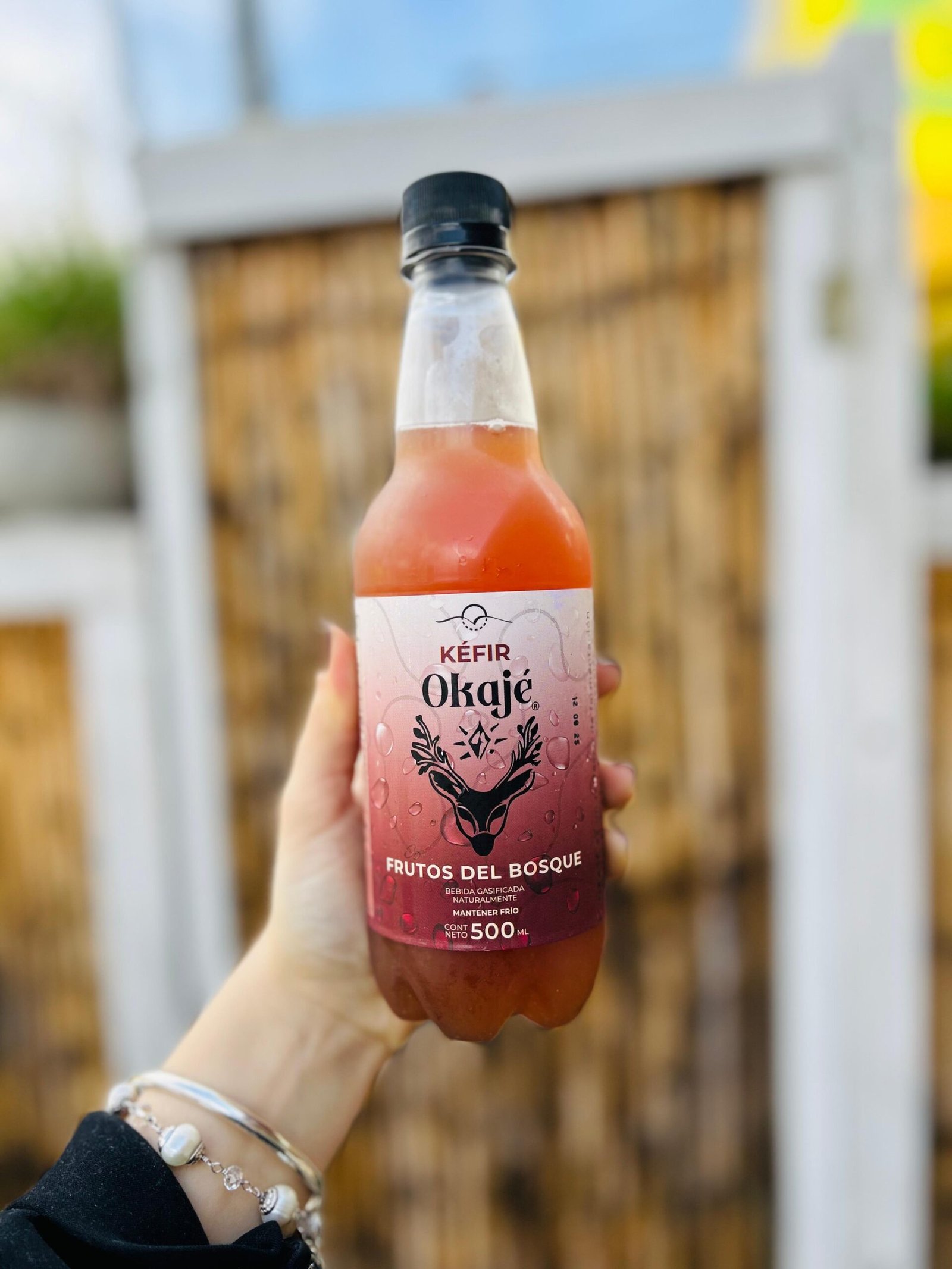 KEFIR OKAJE FRUTOS DEL BOSQUE 500 ML