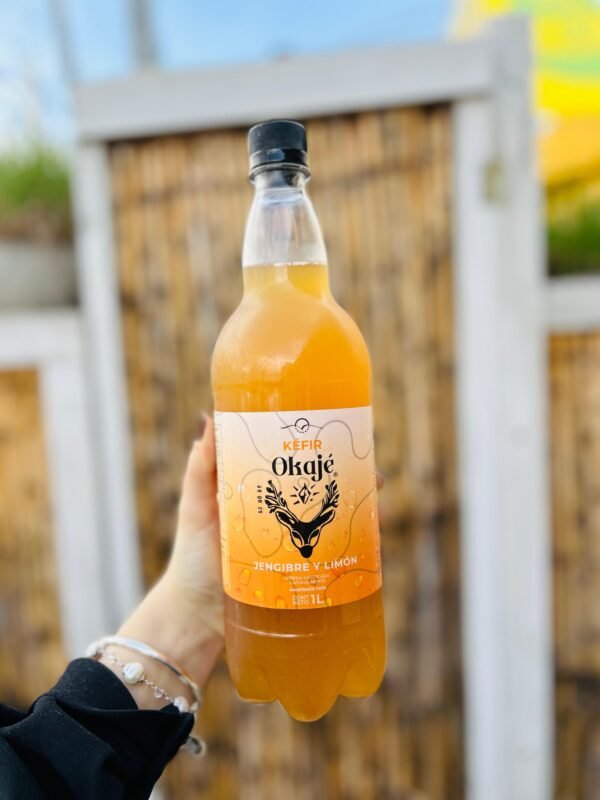 KEFIR OKAJE JENGIBRE Y LIMON 1 L