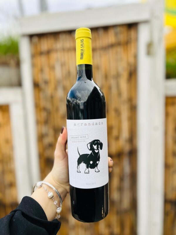 VINO TINTO ORGANICO AGRANDADO MALBEC VEGAN 750 ML