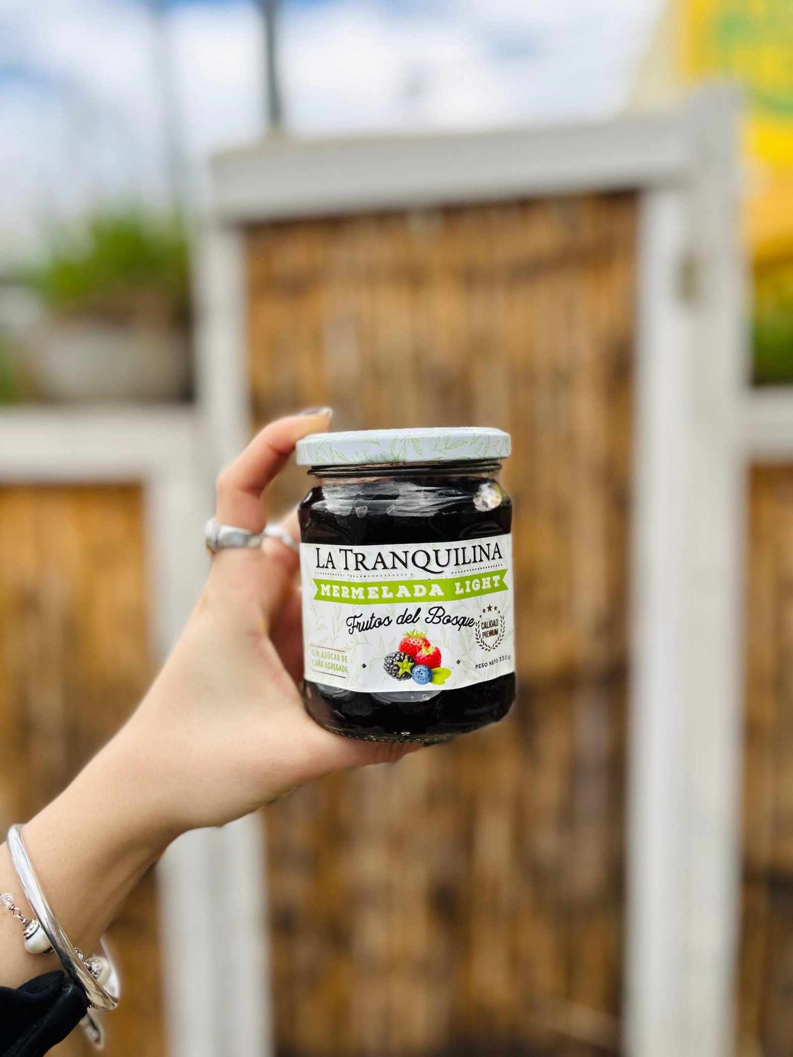 MERMELADA LA TRANQUILINA FRUTOS DEL BOSQUE 330 G
