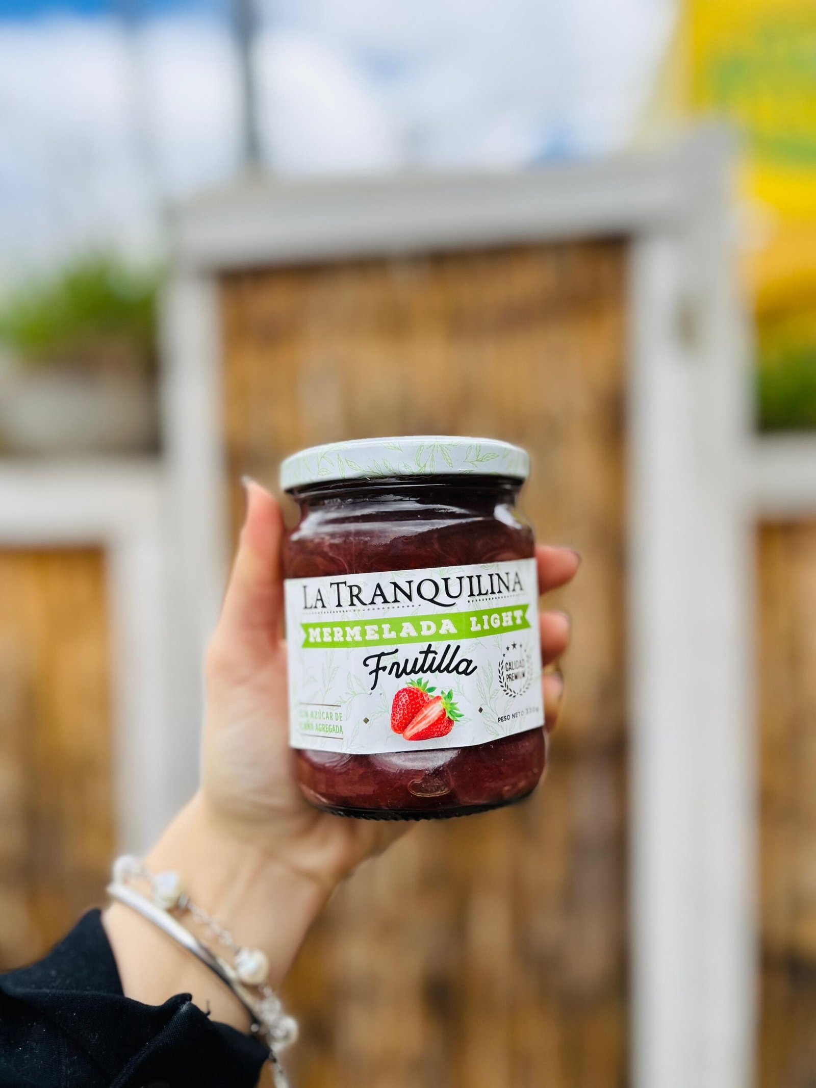 MERMELADA LA TRANQUILINA FRUTILLA 330 G