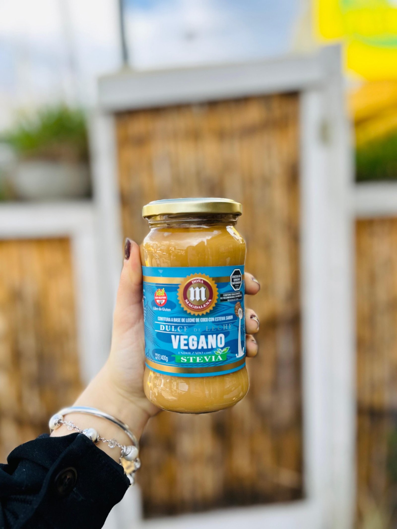 DULCE DE LECHE DOÑA MAGDALENA COCO VEGAN CON STEVIA