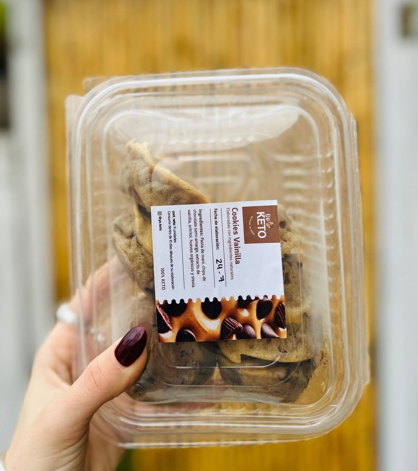 COOKIES YO KETO VAINILLA