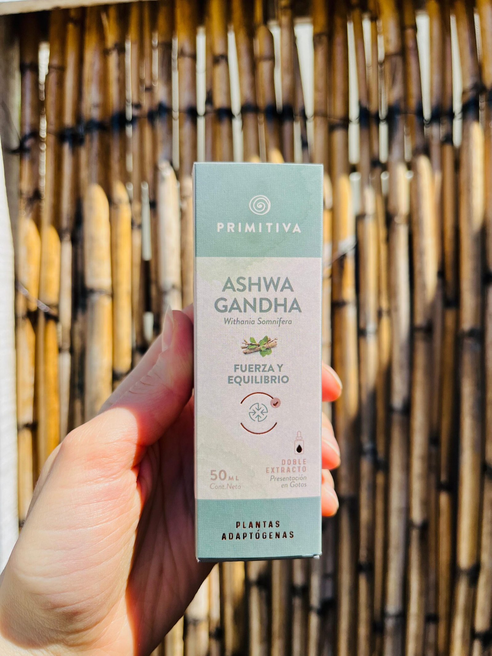 ASHWAGANDHA ADAPTOGENOS PRIMITIVA X 50 ML