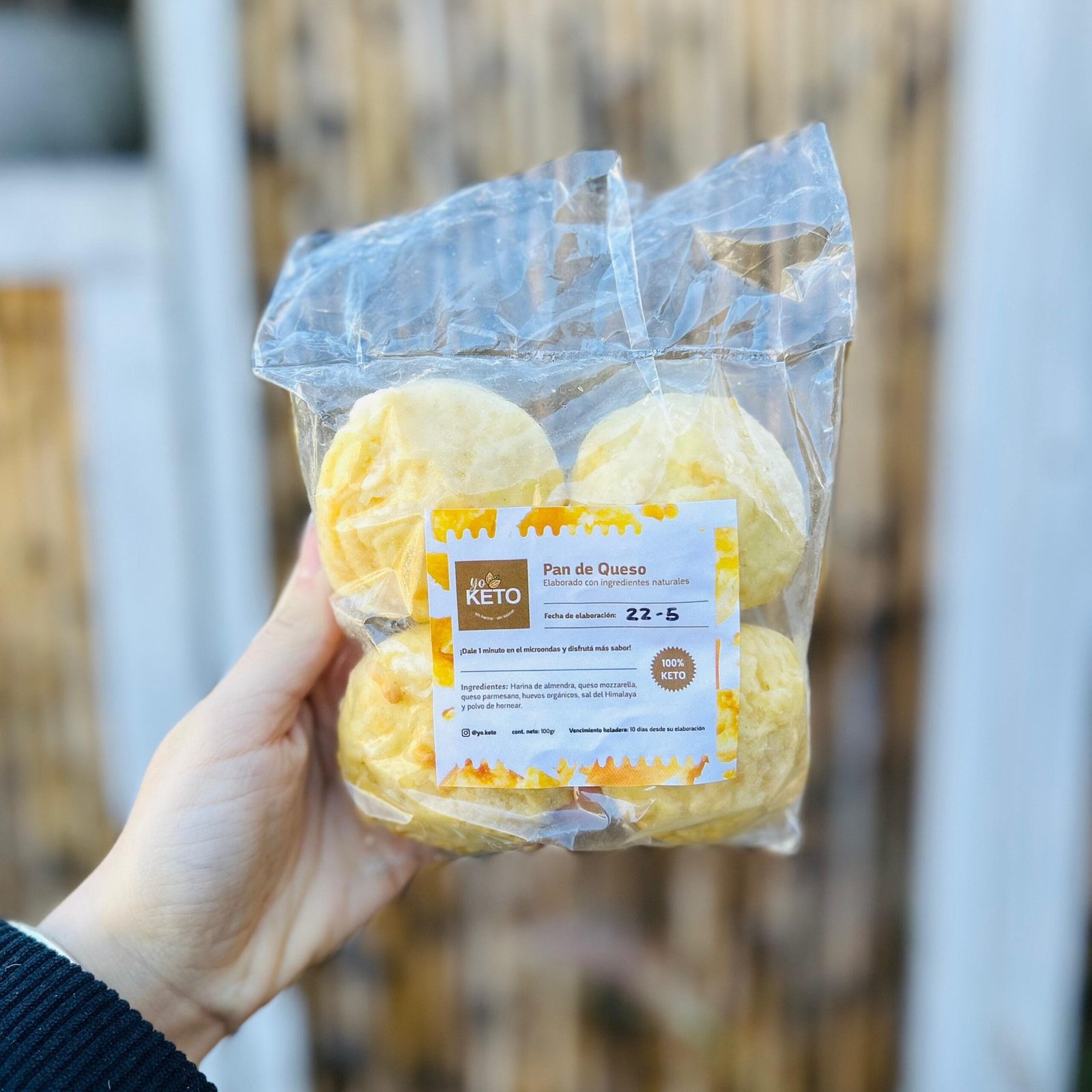 YO KETO PAN DE QUESO