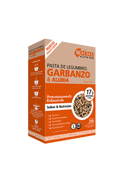 PASTA WAKAS GARBANZO Y ALUBIA
