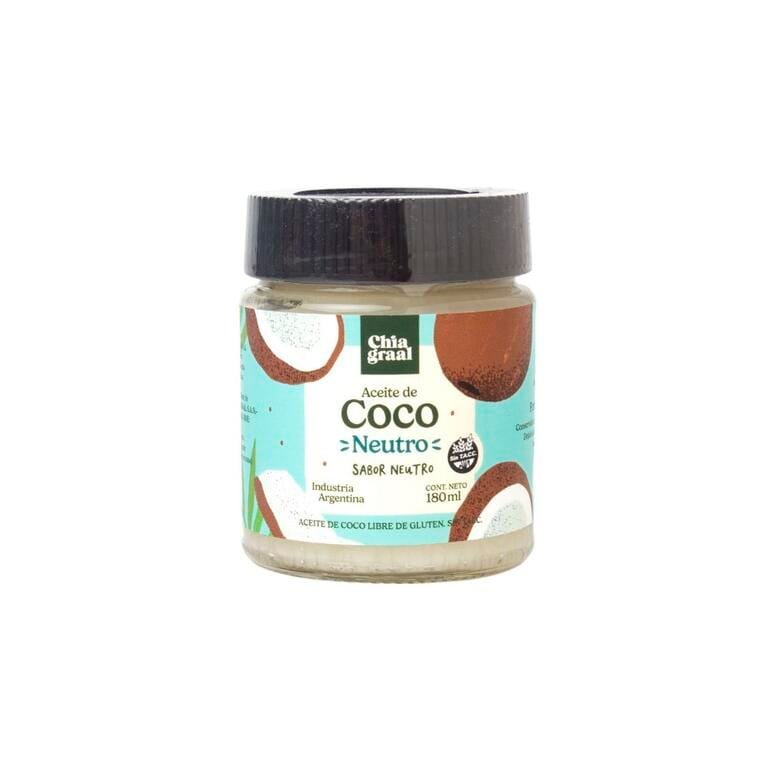ACEITE DE COCO CHIA GRAAL NEUTRO 180 ML