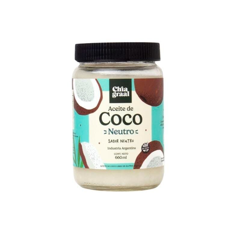 ACEITE DE COCO CHIA GRAAL NEUTRO 660 ML