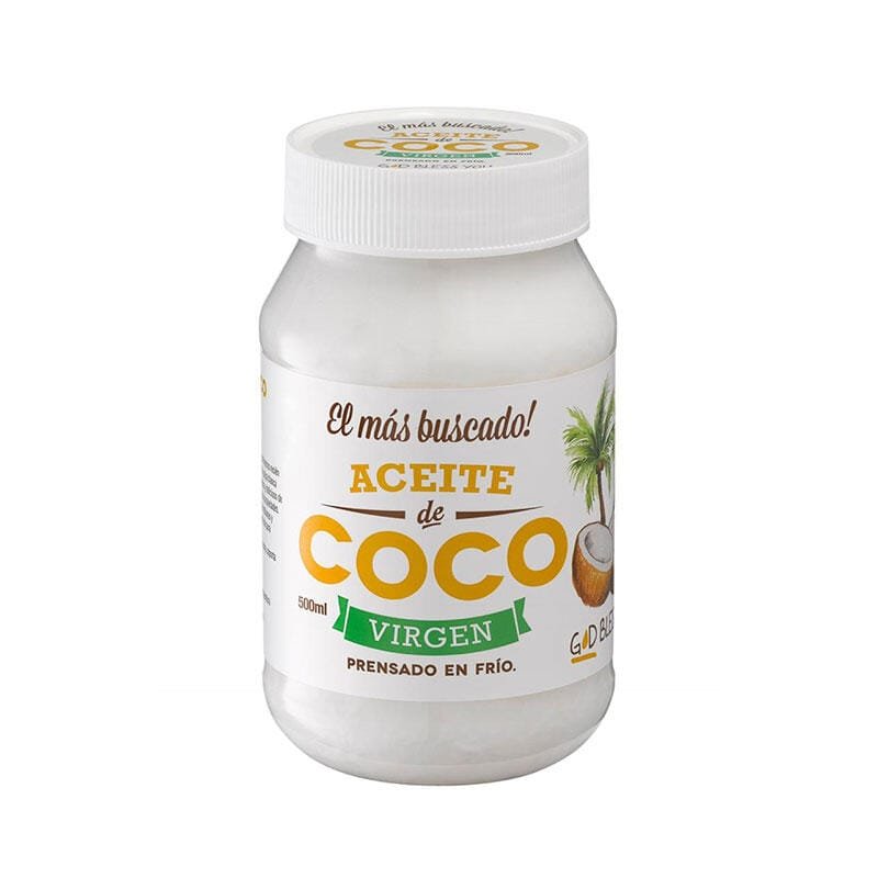 ACEITE DE COCO GOD BLESS YOU VIRGEN 500 ML