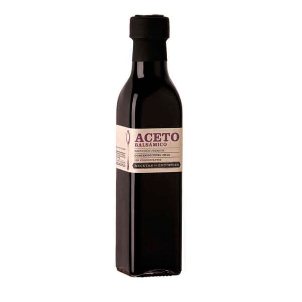 ACETO BALSAMICO RECETAS DE ENTONCES REDUCCION 250 ML