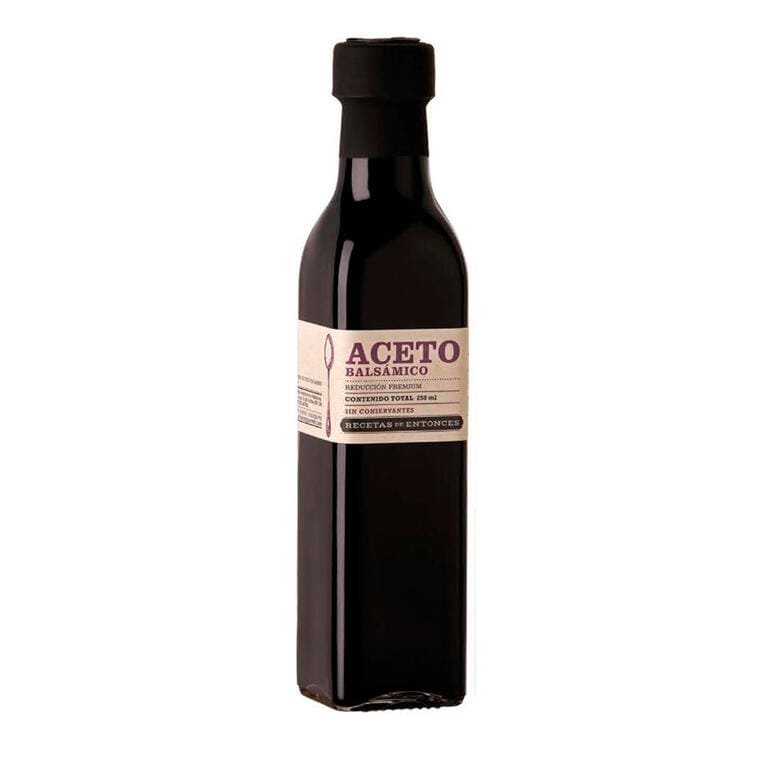 ACETO BALSAMICO RECETAS DE ENTONCES REDUCCION 250 ML