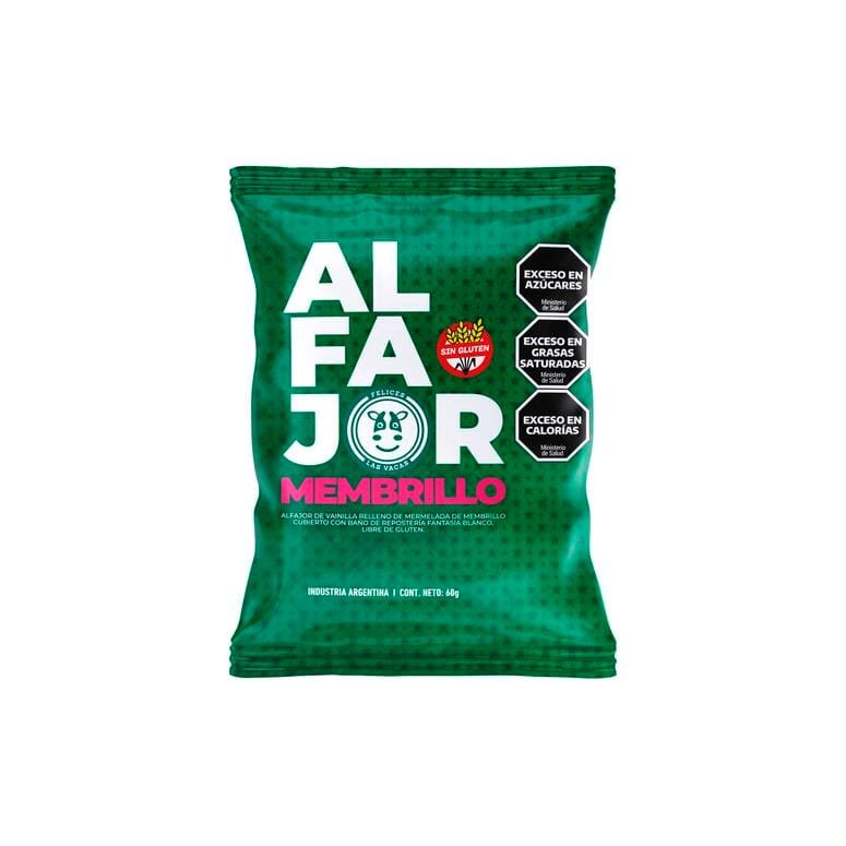 ALFAJOR DE MEMBRILO FELICES LAS VACAS