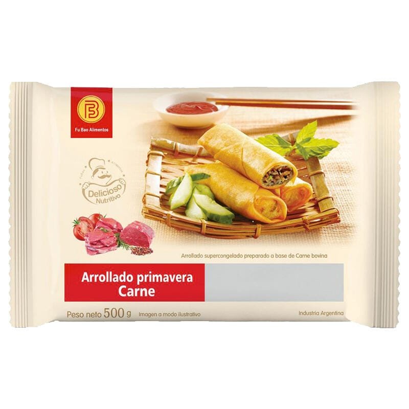 ARROLLADO PRIMAVERA FU BAO CARNE