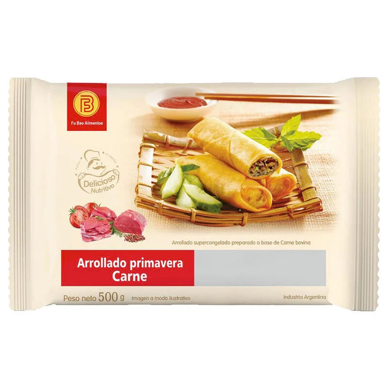 ARROLLADO PRIMAVERA FU BAO CARNE