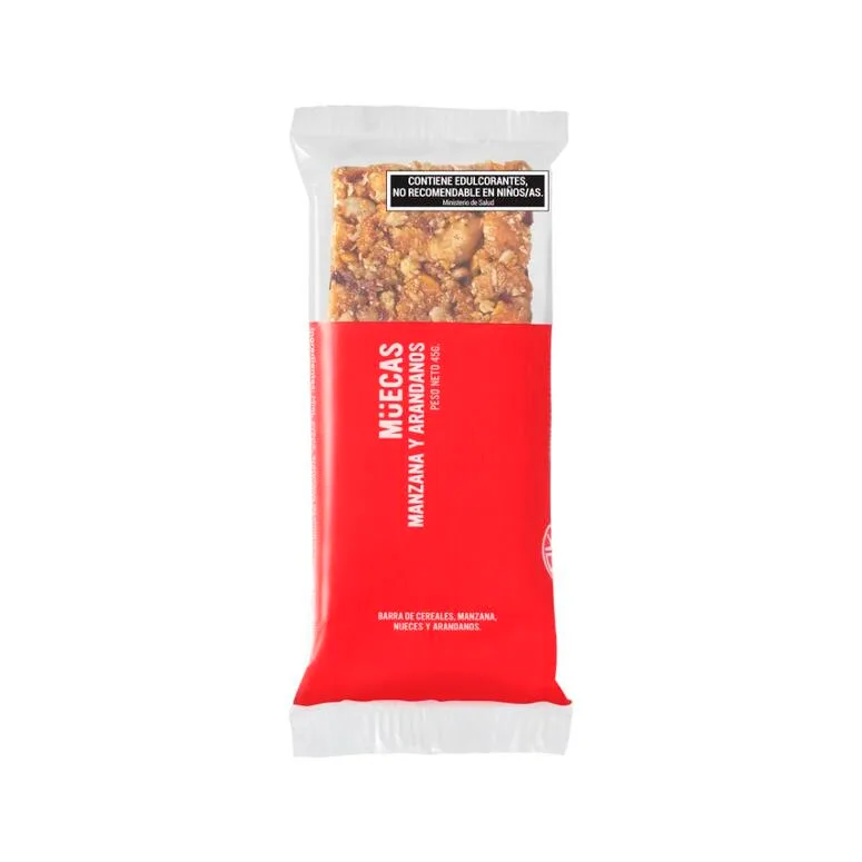 BARRITAS MUECAS MANZANA Y ARANDANOS