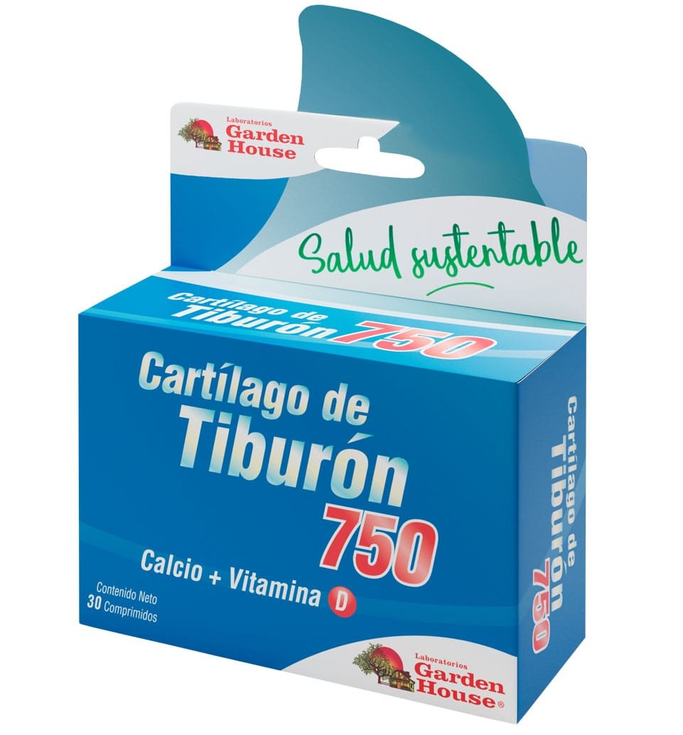 CARTILAGO DE TIBURON GARDEN HOUSE 30 COMPRIMIDOS