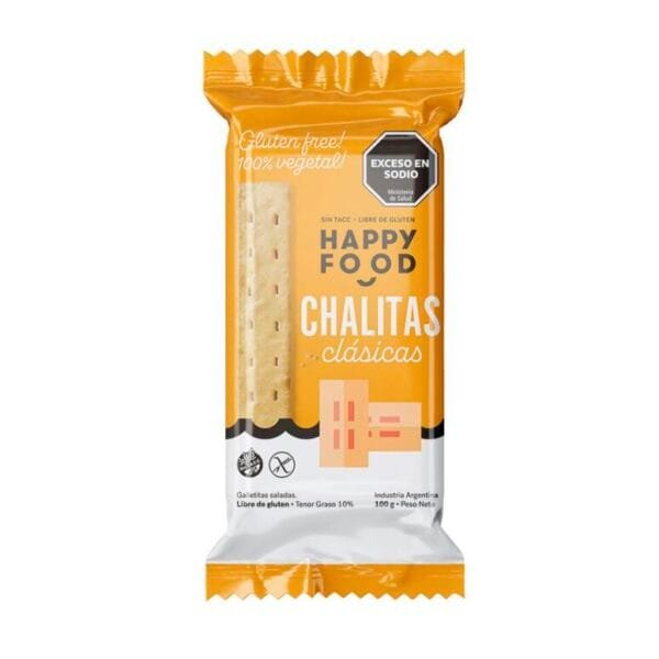CHALITAS HAPPY FOOD 100 G SIN TACC CLASICAS