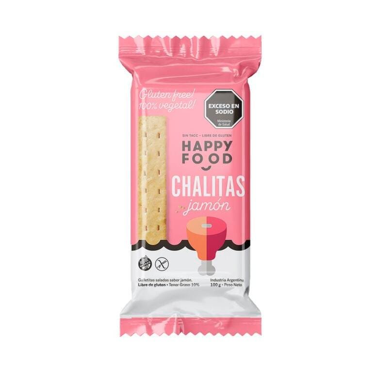 CHALITAS HAPPY FOOD 100 G SIN TACC JAMON