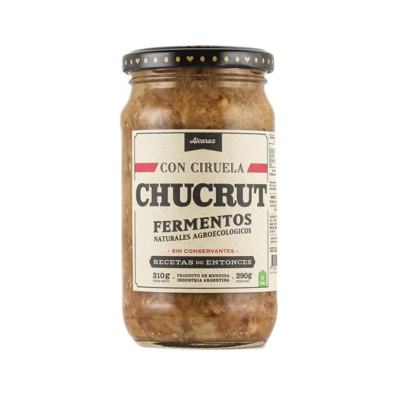 CHUCRUT ALCARAZ CON CIRUELAS 320G