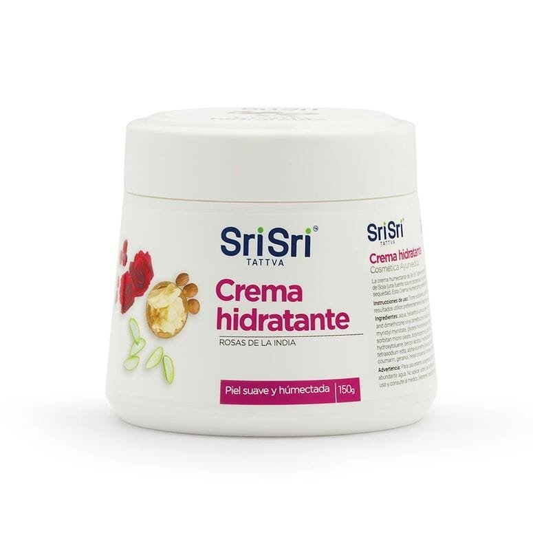 CREMA PARA MANOS SRI SRI ROSA Y ALMEDRAS