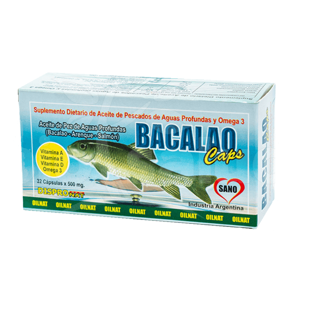 ACEITE DE HIGADO DE BACALAO DISPRONAT NEW 32 CAPSULAS