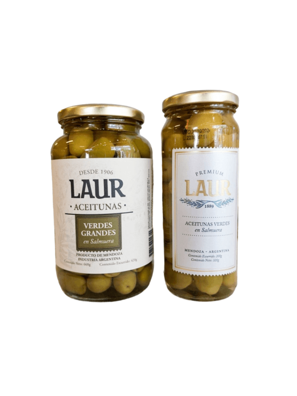 ACEITUNAS VERDES EN SALMUERA LAUR