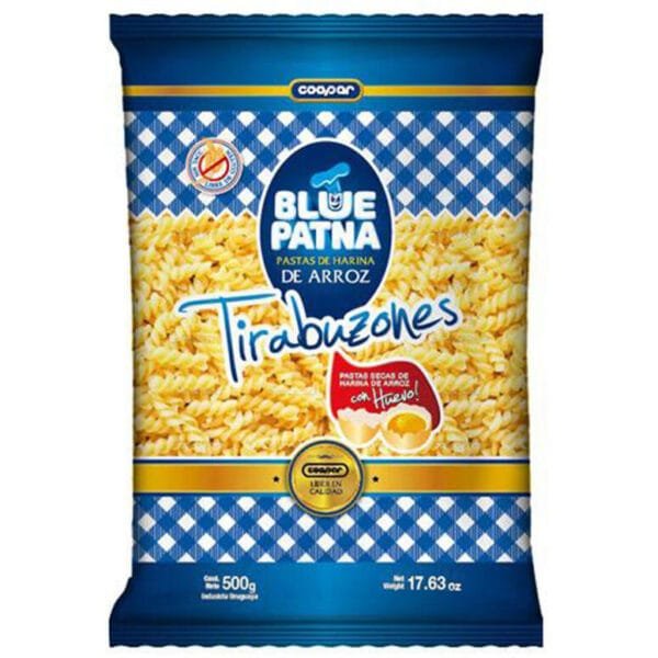 PASTAS BLUE PATNA TIRABUZONES