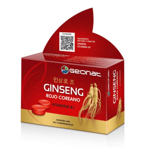 GINSENG ROJO COREANO GEONAT 60 COMPRIMIDOS