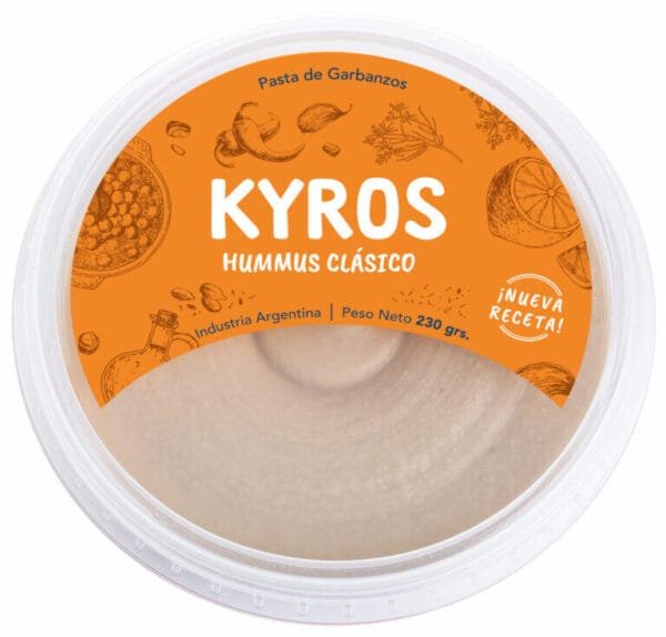 HUMMUS KYROS CLASICO 230GR
