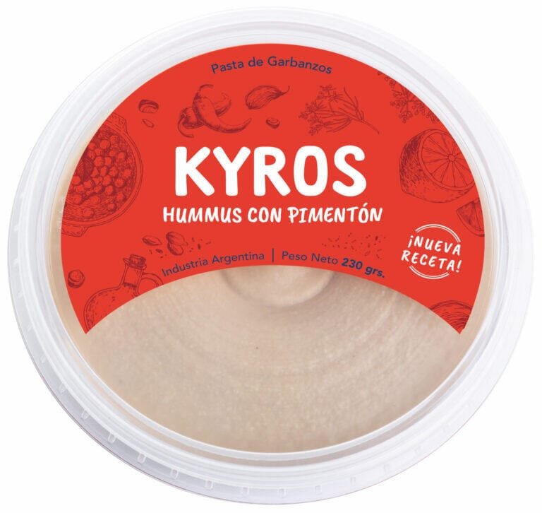 HUMMUS KYROS PIMENTON