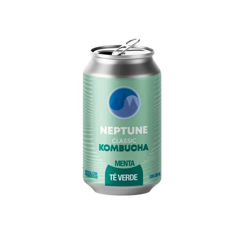 KOMBUCHA NEPTUNE TE VERDE 354 ML