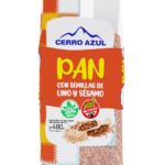 PAN DE MOLDE CERRO AZUL CON SEMILLAS DE LINO Y SESAMO 480GRS