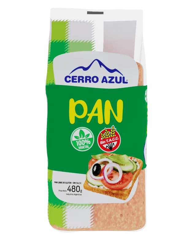 PAN DE MOLDE CERRO AZUL SIN LECHE