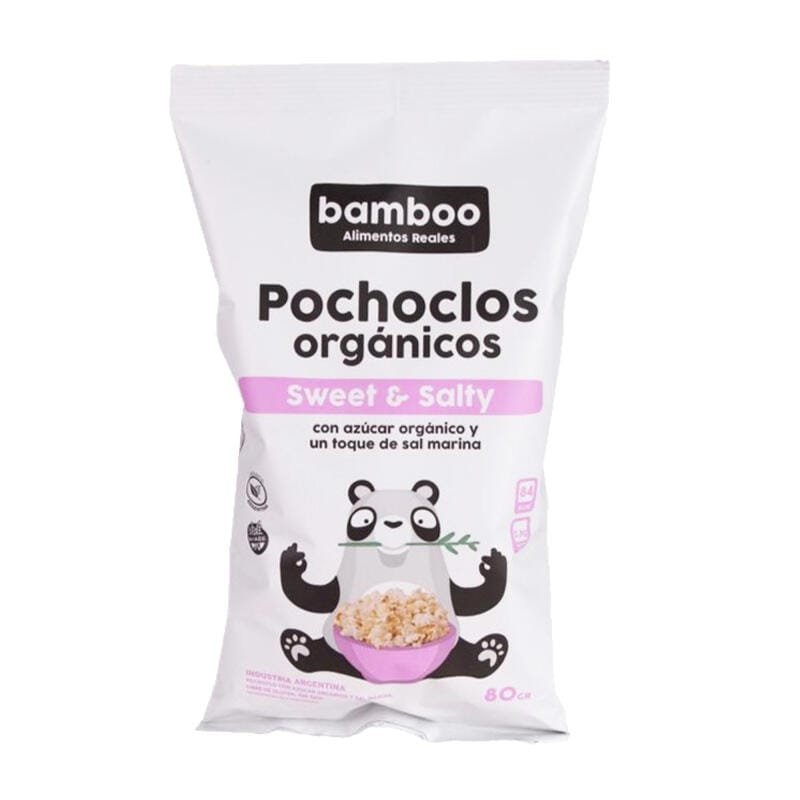 POCHOCLOS ORGANICOS X 80 G BAMBOO SWEET & SALTY
