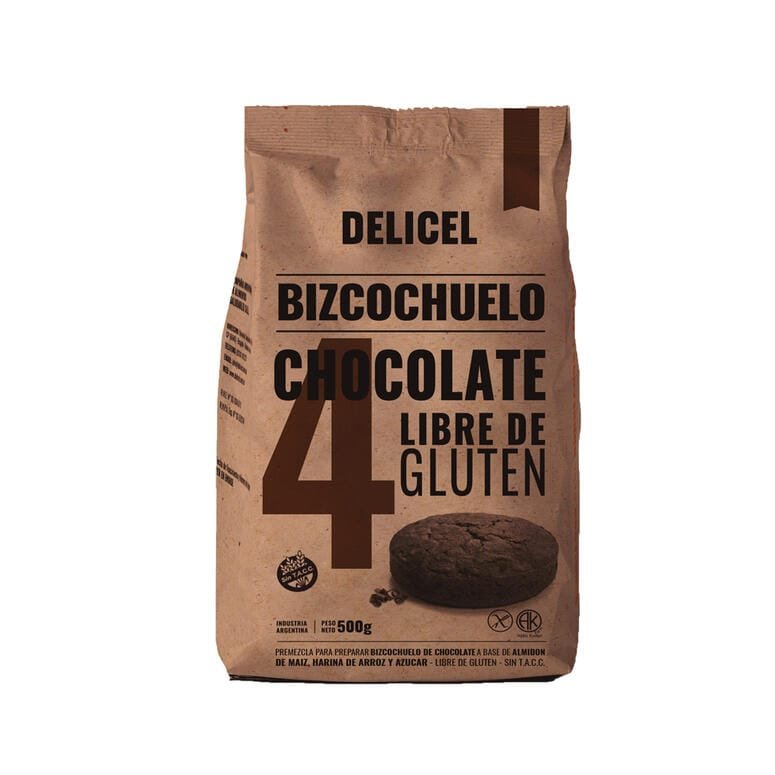 PREMEZCLA DELICEL BIZCOCHUELO DE CHOCOLATE