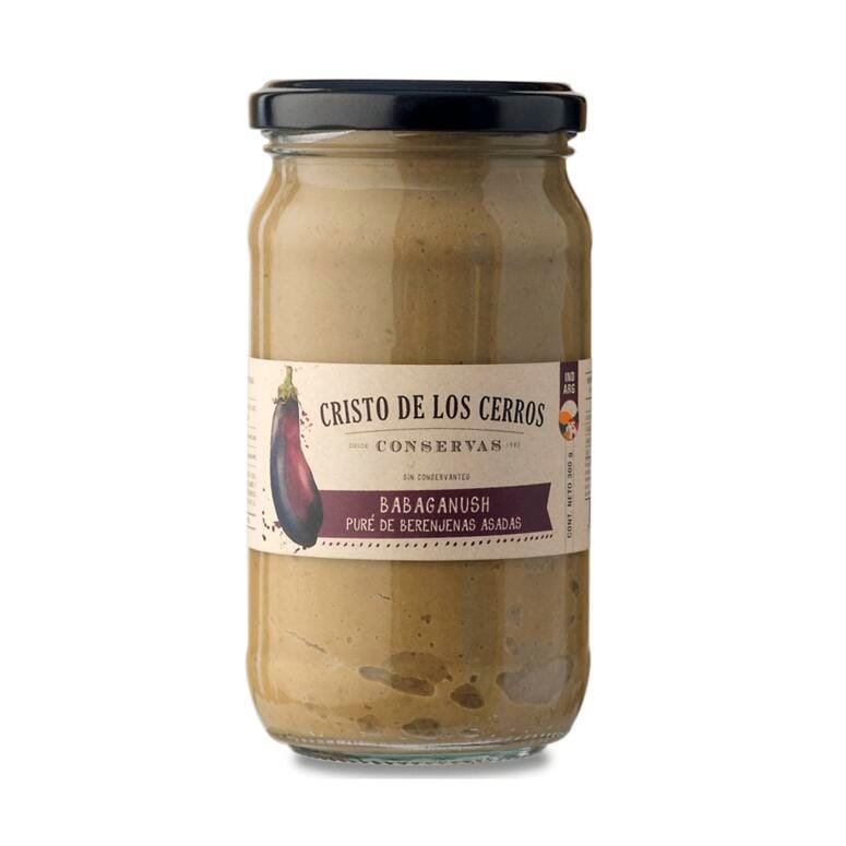 BABAGANUSH CRISTO DE LOS CERROS PURE DE BERENJENA 300G