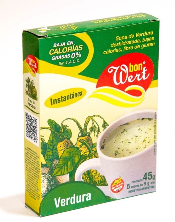 SOPA BON WERT INSTANTANEA DE VERDURAS