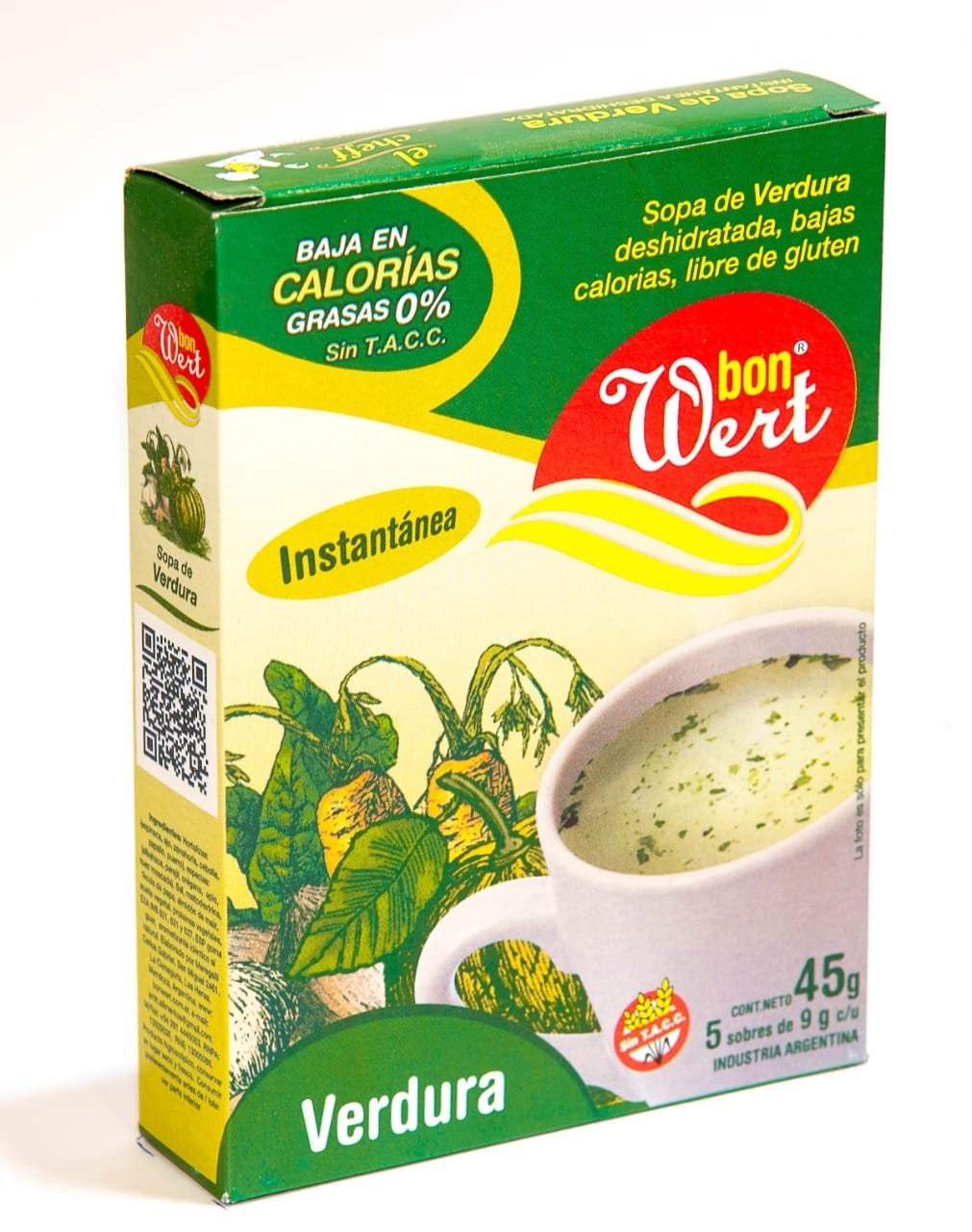 SOPA BON WERT INSTANTANEA DE VERDURAS