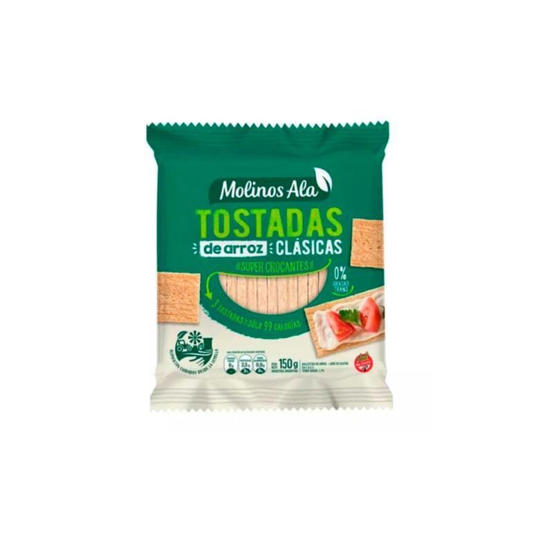 TOSTADAS DE ARROZ MOLINO ALA CLASICAS