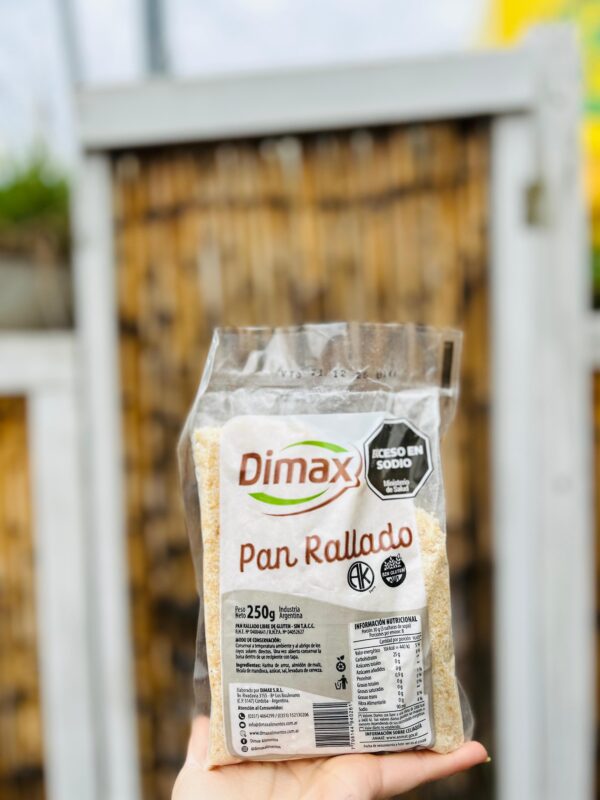 PAN RALLADO DIMAX SIN TACC