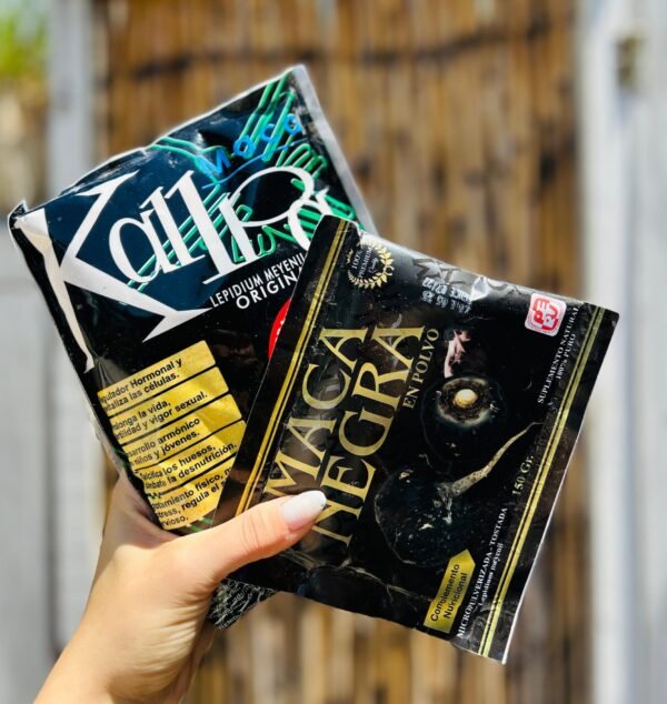 MACA NEGRA PERUANA EN POLVO KALLPA