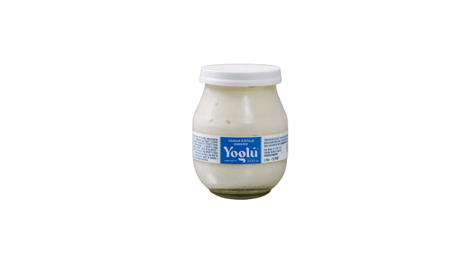 YOGURT GRIEGO YOGLU NATURAL VIDRIO 200GRS