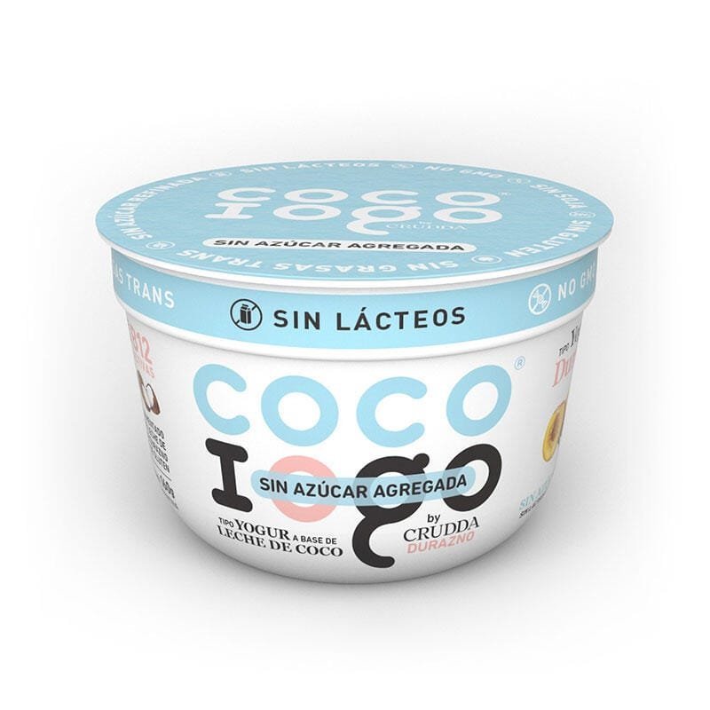 YOGURT CRUDDA COCO IOGO DURAZNO SIN AZUCAR