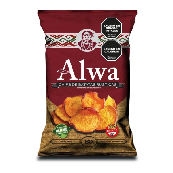 CHIPS DE BATATA ALWA SIN TACC