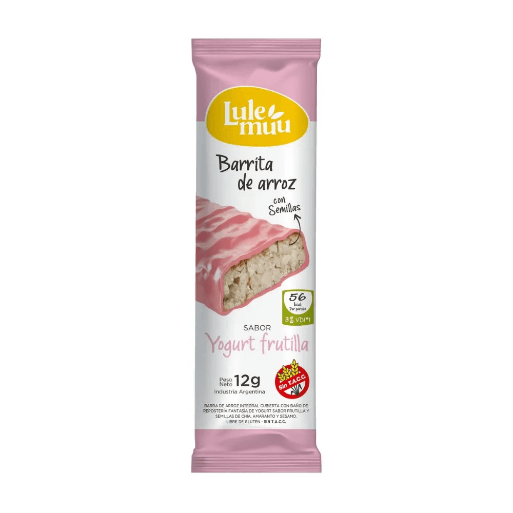 BARRITAS LULEMUU FRUTILLA 20 G
