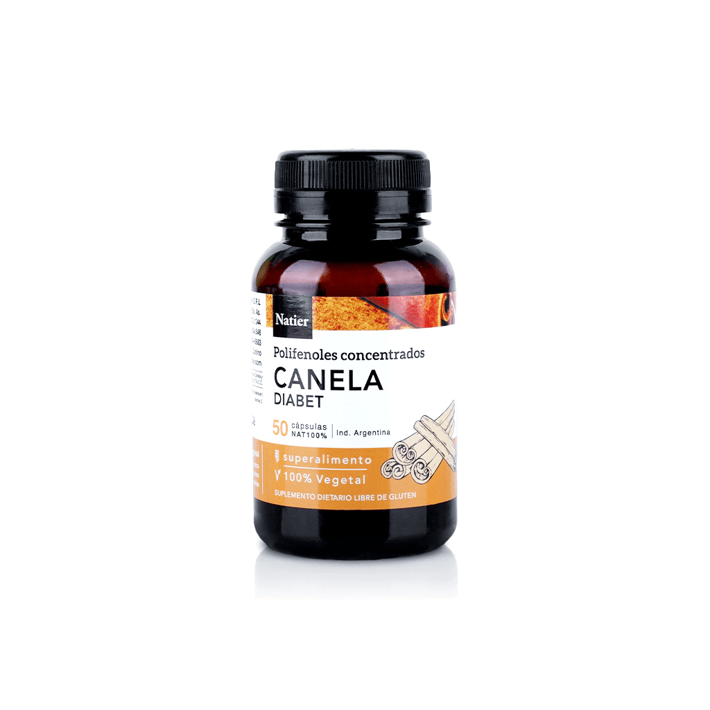 CANELA DIABET NATIER X 50 CAPSULAS