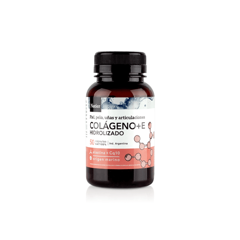 COLAGENO HIDROLIZADO+E NATIER X 50 CAPSULAS
