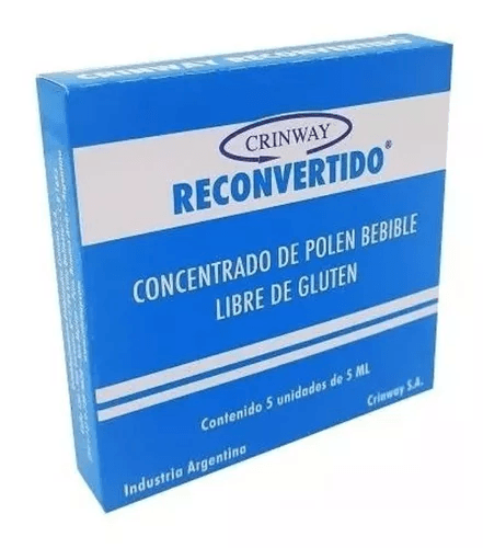 POLEN RECONVERTIDO 5 AMPOLLAS X 5 ML CRINWAY